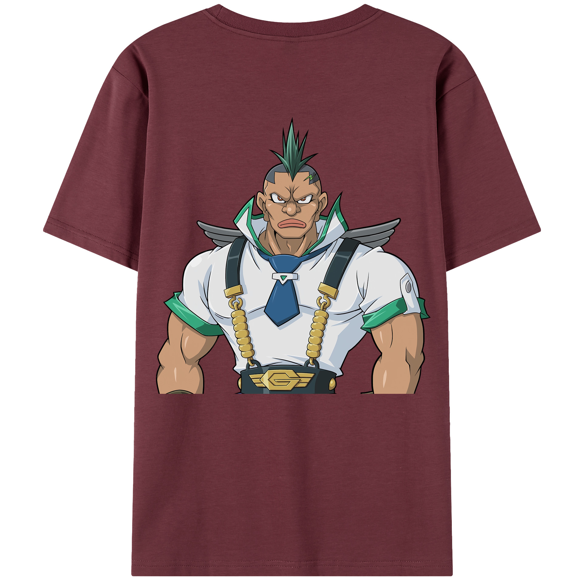 （画像用） 遊☆戯☆王 Yu-Gi-Oh! 綿100％半袖Tシャツ（背面プリント）